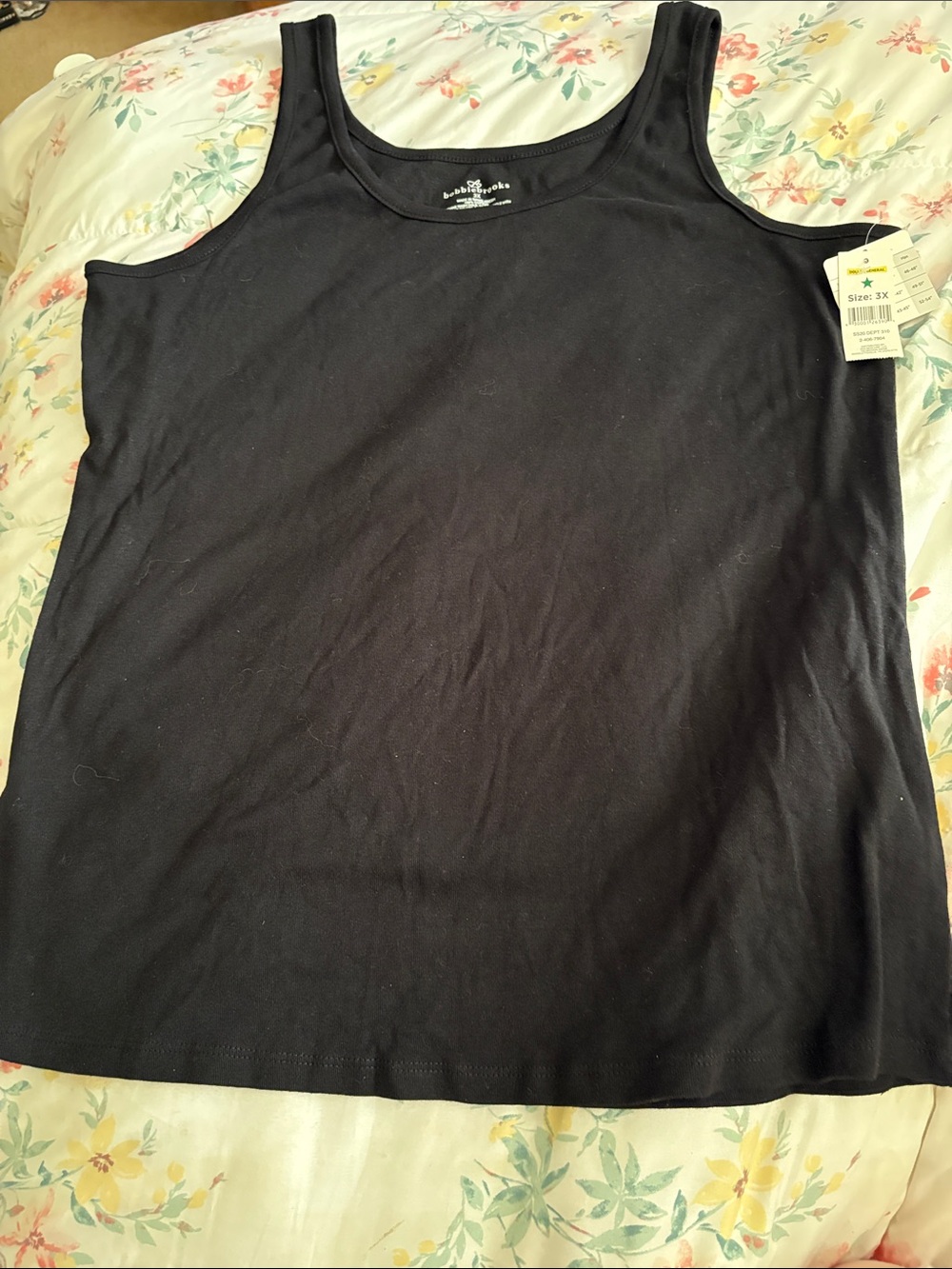 Women’s Black Tank Top - Classic Cotton Sleeveless Shirt